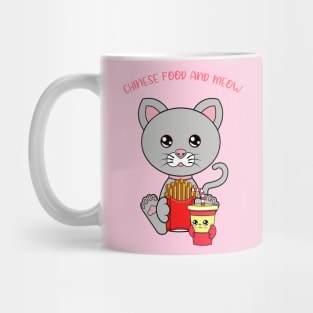 All I Need is fries and cats, fries and cats Mug